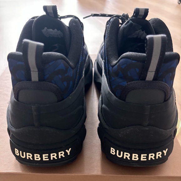 Burberry London AMF Arthur M Story sneakers size EU 48 BNWB - Picture 4 of 6